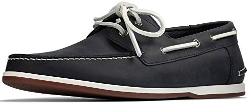 Clarks Pickwell Sail, Men’s Shoes & Bags, Blue (Navy Leather Navy Leather), 9.5 UK (44 EU)