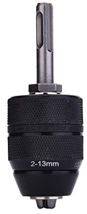 Bohrfutter Supertool Bohrfutter, 1/2-20 UNF, 2–13 mm Kapazität, Schlagbohrfutter, Adapter Konverter mit Schloss und SDS-Plus-Schaft-Adapter