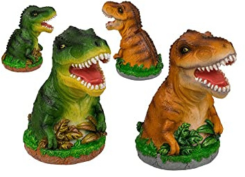 Unbekannt Dino Spardose in grün - Dinosaurier Sparschwein Sparbüchse Z108235 Bunt