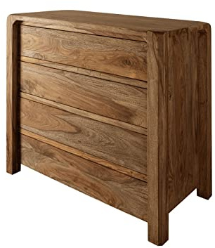 MASSIVMOEBEL24.DE | Kommode Sheesham 96x50x90 braun geölt Bueno #1004