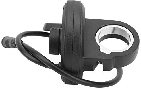 Keenso Daumengas, Elektroroller Mittelmotor 108X Linke Daumengas mit 3 Poliger Wasserdichter Stecker Daumengas für BBSHD, BBS01, BBS02