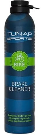 TUNAP SPORTS. Brake Cleaner Aktivator für Bremsen Entfernt sicher Bremsstaub, Öl- und Fettrückstände von der Scheibe und Bremssattel und sorgt für ein optimales Bremsen für Ihr Fahrrad.
