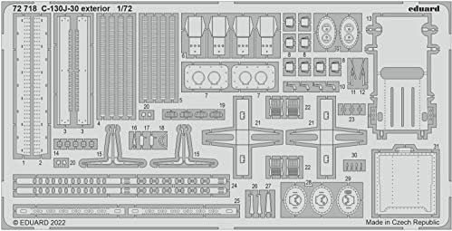 Eduard Photetch 1:72 - C-130J-30 außen (Zvezda)