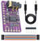 Youmile PCM5102 DAC Decoder Modul I2S Schnittstelle GY-PCM5102 PHAT-Format Player Board Digital Analog Wandler Sprachmodul für Arduino mit 3,5 mm Audiokabel, Jumper Kabel