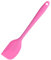JeoPoom Spatules Silicone, Demi Spatule, Spatule à Pâtisserie, Résistant à la Chaleur de Anti-adhé, Ne Raye Pas Les Casseroles, pour Pâtisserie et Cuisine(Rose)