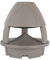 McGrey WPL-660GY BT 360° Outdoor-Lautsprecher - Aktiver 2-Wege Garten-Lautsprecher - Bluetooth®-Reichweite: ca. 10 Meter - 360° Schallverteilung - Wasser- und UV-resistent (IP56) - Grau