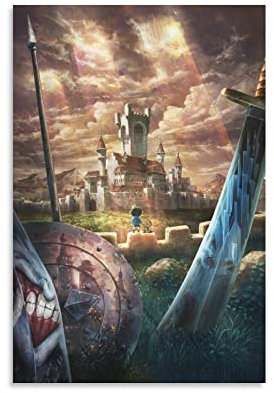 Ranking of Kings Ousama Ranking Japanisches Anime-Poster, Wandkunst, Gemälde, Leinwanddruck, Dekoration, Poster, Kunstwerke, 50 x 75 cm