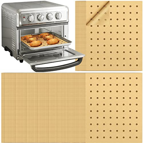 Air Fryer Disposable Parchment Paper Liner: 150Pcs Air Fryer Liner 9 x 11 inch Perforated Rectangular Baking Liners Nonstick Sheets Inserts for XL Air Fryer Oven Basket