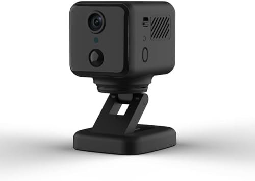 MAGENDARA Mini Kamera 1080P HD WLAN Überwachungs Live Übertragung Micro Kleine Sicherheitskamera Videoüberwachung Mit Akku Klein mit Bewegungssensor Nachtsichtkamera für den Innenbereich