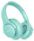 KVIDIO Bluetooth Headphones Over Ear, 65 Hours Playtime Wireless Headphones with Microphone, Foldable Lightweight Headset with Deep Bass,HiFi Stereo Sound for Travel Work PC Cellphone (Green)