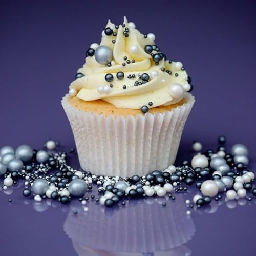 Purple Cupcakes Sprinkles Mix - Shimmer MISTY MORNING Mix (V) - Cake and Cupcake Sprinkles for Birthdays, Weddings and all occassions