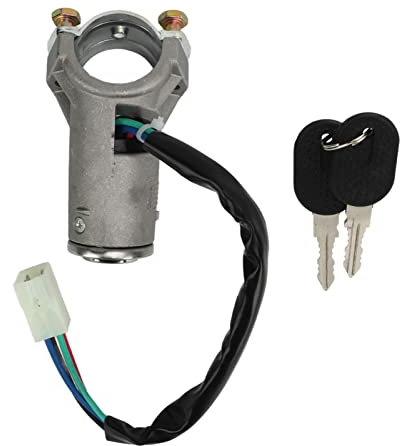 Cilindro della Serratura di Accensione con Chiavi PerFiat Panda Mk1 126 127 128 132 Interruttore del Blocchetto di Accensione 4479518 Interruttore del Cilindro di Accensione del