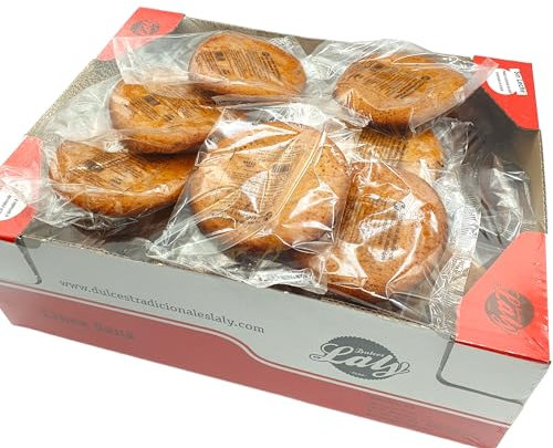 Tortas Arandanos Sin Azucar y Sin Lactosa - Laly - Caja 2 Kilos - Sin Azucares Añadidos - Sin Leche - 35 Unids.