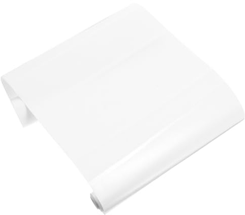 NIYANGLE Film Transparent de Protection mitaine Anti UV Film adhésif Transparent Protecteur de Protection de Peinture Cadre Clair PVC Brillant de Voiture Clair Blanche