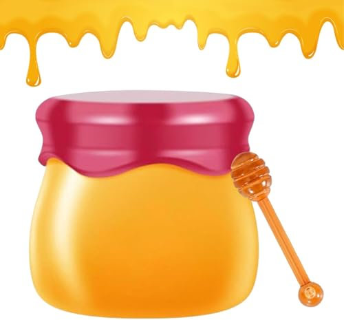 Masque pour les lèvres Honey Pot - Masque hydratant pour les lèvres, ensemble de soins pour les lèvres Honey Pot | Masque à lèvres 9 g pour lèvres sèches, baume à lèvres hydratant, avec pinceau à lèvr