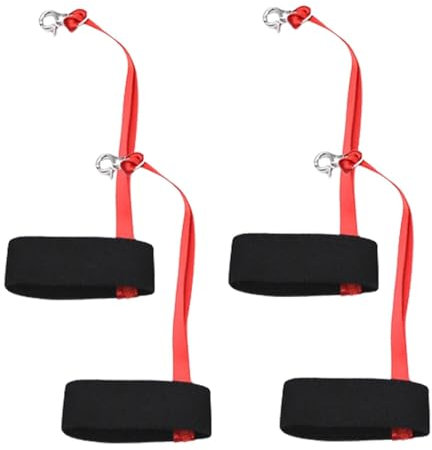 Generisch Handschlaufen für Skihandschuhe, 4X Verstellbare Skihandschuhe Schlaufen, Sport Handschuh Strap, Elastische Befestigungsschlaufen Handschuh, Anti-Verlust Winterhandschuhe Handgelenkschlaufe