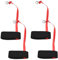 Generisch Handschlaufen für Skihandschuhe, 4X Verstellbare Skihandschuhe Schlaufen, Sport Handschuh Strap, Elastische Befestigungsschlaufen Handschuh, Anti-Verlust Winterhandschuhe Handgelenkschlaufe