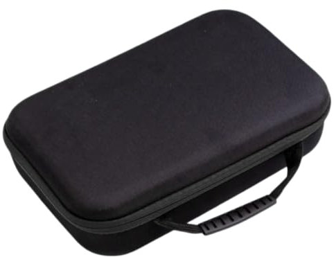 Hard Shell Tool Storage Case, Waterproof Carrying Case for Electric Drill and Power Tools, Shockproof with Handle (Black, 330 x 225 x 90 mm)