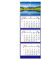 Kalender mit 3 Monaten auf einen Blick 2025, Urlaubskalender, Anzeige auf 3 Monaten, 32,7 Zoll x 13 Zoll, Kalender von Dezember 2024, Januar 2026, für die tägliche Organisation