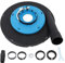 Dust Shroud for 9 Inch Angle Grinder Blue Black Grinding Dust Shroud for Angle Grinder 230mm, Blocking Debris and Particles, Preventing Impurities from Entering
