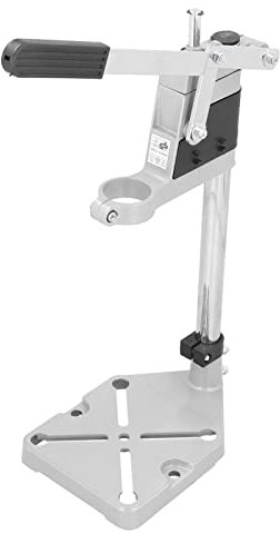 TOOLSGO Hand Drill Stand Universal Bench Clamp Holder Press Workbench Repair Tool with Scale Stable and Convenient for Drilling Collet