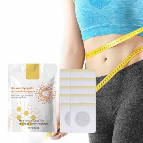 Abnehmen Pflaster, Bee Venom Abnehmpflaster, Abnehmen Schnell Fettverbrenner, Bienengift Diet Patches, Weight Loss Patch, Slim Patch, Fat Burner, Bauch Weg, Bauchfett Schnell Loswerden (10 Stück)