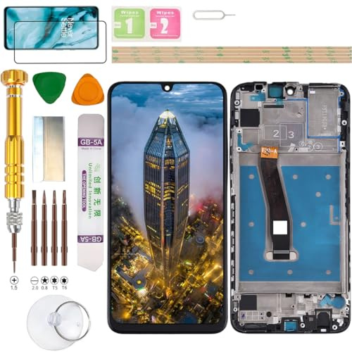 Gadget Troops LCD-Bildschirmbaugruppe für Huawei P Smart 2019 POT-LX1 / P Smart 2020 POT-LX1A / P Smart+ Plus 2019 POT-LX1T Bildschirmersatz-Kit (Schwarz)