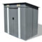 Item-Garden Shed Grey Metal,Prato & Giardino,Vita all'aperto,Strutture esterne,Capannoni,Garage & Posti auto coperti