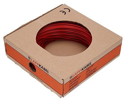 Lapp 4510043 H05V-K 1X1,0 rot PVC-Aderleitung