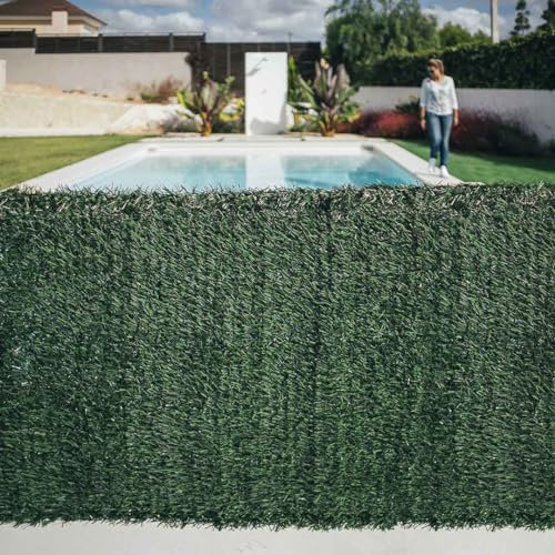 Catral | Seto Artificial Hidenatur 2x3 M Máxima Ocultación | Resistente A Rayos UV Y Lluvia | Aspecto Natural Y Frondoso | Jardín Y Terrazas | Diseño Moderno