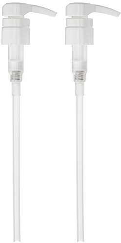 DDGE DMMS - Pompe universelle pour shampooing/après-shampoing en bouteille de 1 l - 2 pièces