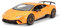 Bauer Spielwaren Bburago Lamborghini Huracan Performate: Modellauto im Maßstab 1:24, Türen und Kofferraum zum Öffnen, 19 cm, orange (18-21092OR)