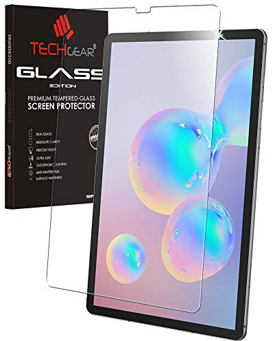 TECHGEAR Anti Glare Galaxy Tab S6 10.5 MATTE Glass Edition, Tempered Glass Screen Protector [9H Toughness] [Scratch-Resistant] [No-Bubble] Designed For Samsung Galaxy Tab S6 10.5 (SM-T860 / SM-T865)