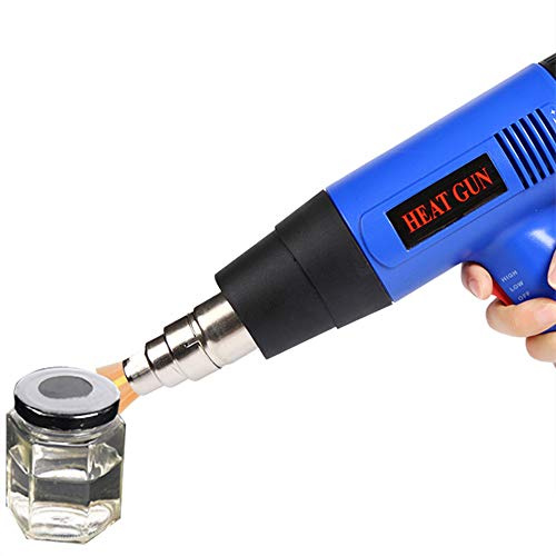 Hanchen Hot Air Gun for Heat Shrink 1800W Handheld Heat Seal Gun for POF PVC PET Film Shrinking Wrapping of Glass Packing Boxes (Digital diaplay)