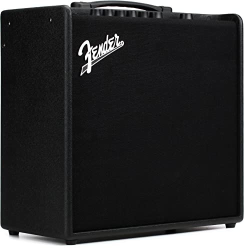 Fender Mustang LT50 - Amplificador de guitarra, 50 vatios, 30 efectos preestablecidos con interfaz de audio USB para grabación, 20 pulgadas de profundidad x 19.5 pulgadas de ancho x 11.5 pulgadas de