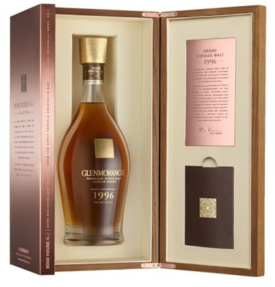 Glenmorangie GRAND VINTAGE Highland Single Malt Scotch 1996 Whisky (1 x 700 ml)