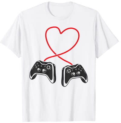 Regalo controller per videogiocatori Gioco d'azzardo Console Maglietta