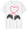 Regalo controller per videogiocatori Gioco d'azzardo Console Maglietta
