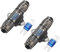 Greluma 2 Piezas Portafusibles ANL en Línea Calibre 6-10 AWG con 2 Fusibles de 60 Amperios