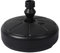 Parkland 13 Litre Black Plastic Parasol Base Garden Beach Patio Umbrella Parasol Sun Shade Weight Stand Holder Garden Patio Outdoor Furniture Accessory