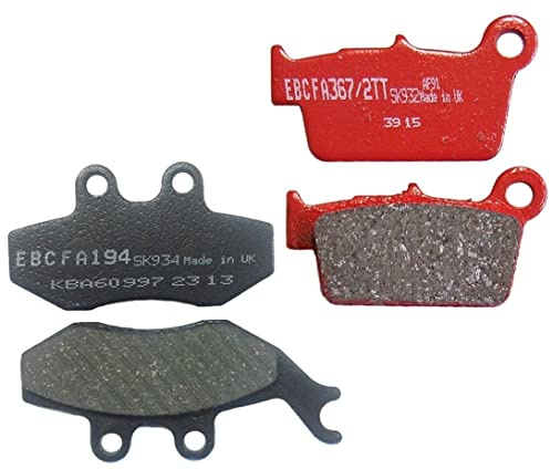 EBC Bremsbeläge Set vorne + hinten passend für Beta Alp 125 200 RR 50 Enduro Motard RR125 Urban