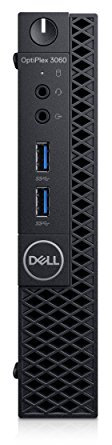 Dell OptiPlex 3060 2.4GHz Mini PC Schwarz Desktop-PC (3,10GHz, 8a Generation Intel CoreTM i3, i3-8100T, 4GB, 500GB, Win 10 Pro) (Generalüberholt)