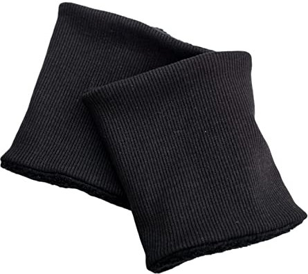 Knöchelwärmer, Beinstulpen kurz (Schwarz)