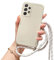 Einaily Handykette für Samsung Galaxy A53 5G Hülle mit Band Handyhülle für Smartphone zum Umhängen Schutzhülle mit Kordel Einstellbar Abnehmbar Silikon Necklace Hülle mit Kette zum umhängen Galaxy A53