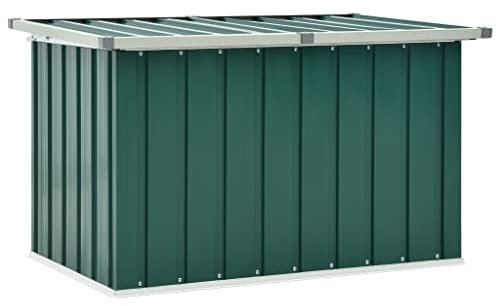 vidaXL Gartenbox Grün 109x67x65 cm