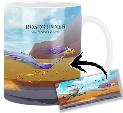 Wile E Coyote Road Runner Tasse Keramikbecher Mug