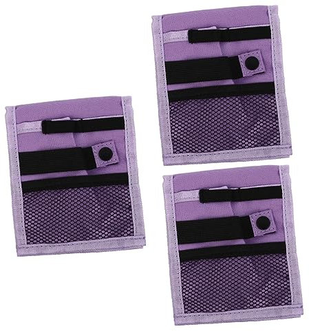NUOBESTY 3pezzi Borsa Portapenne Per Medici e Canvas Organizer Compatto e Leggero Per Strumenti Medici Per Forbici Penne e Chiavi