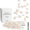 Rosenblätter Weiss getrocknet I Deko Geschenk für Sie I 150g Echte Rosenblüten ideal als Hochzeit Dekoration - 3 Jahre haltbar - Romantisches Geschenk für Frauen