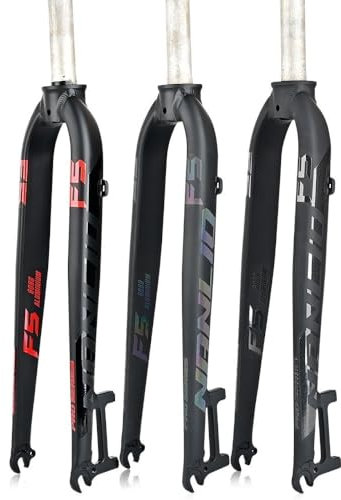 Forcella Mtb 1 Pcs Bicicletta Sospensione In Lega di Alluminio MTB Forcella Dura 26/27.5/29 pollici Universale Mountain Bike Forcella Tubo Dritto 28.6mm A-pilastro Forcelle Rigide Mtb ( Color : 26 27.