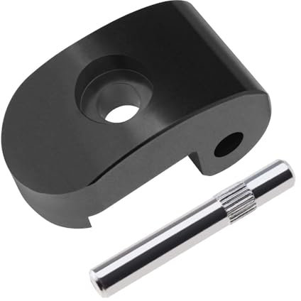 HYSSBR 2Pcs Scooter Elettrico Gancio Pieghevole Universale Scooter Pieghevole Fibbia di Blocco Non Deformazione Scooter Anteriore Pieghevole Fibbia Fibbia Chiusura per Parte di Ricambio